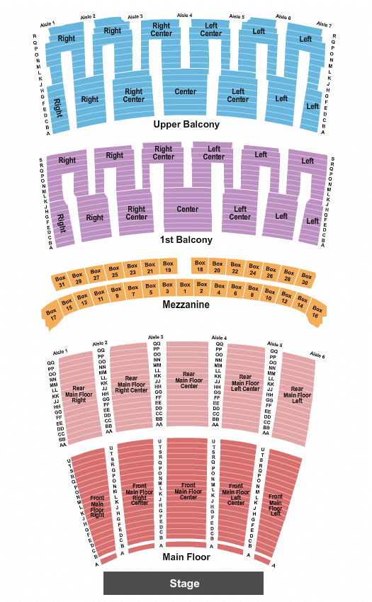 Lyric Opera House The Nutcracker Seating Chart